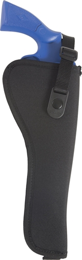 Picture of Allen Cortez Size 10 OWB Style Black Polyester, Adjustable Strap & Belt Loop Mount Type fits 7-8.5" Barrel Medium-Large DA Revolver Right Hand 44810