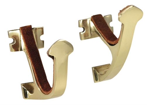 Picture of Allen Shotgun and Rifle Wall Mount Hooks Brass 5641