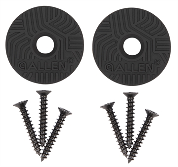 Picture of Allen Disc Gun & Tool Magnet Set Black Metal Screw On 2 pk 5649