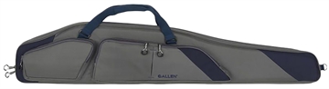 Picture of Allen Kenosha Rifle Case 50" Gray Endura w/Indigo Trim, Foam Padding, Gusseted Accessory Pockets, Lockable Zippers & Adjustable Sling 64250