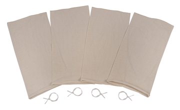 Picture of Allen Colorado Deluxe Deer Quarter Game Bags Natural Poly Cotton Blend 4 Bags 6596