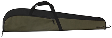 Picture of Allen Powell Rifle Case 46" Green w/Black Trim 600D Polyester, Foam Padding, Large Accessory Pocket & Lockable Zippers 69346