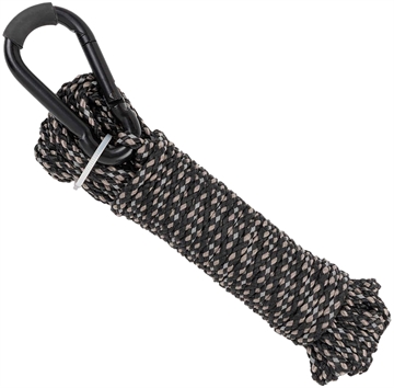 Picture of Allen Reflective Hoist Rope Black 25' Long 7248