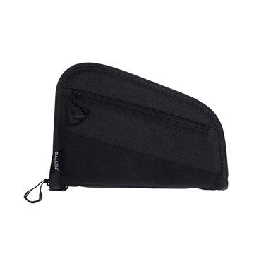 Picture of Allen Auto-Fit 2.0 Handgun Case Thick Foam Padding w/Knit Interior, Exterior Pocket & Black Finish for Compact Semi-Autos 9" L 7749