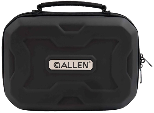 Picture of Allen 829 EXO Handgun Case Black Polymer, Molded Carry Handle, Egg Crate Foam & Lockable Zippers 9" x 6.25" Interior Dimensions 829 82-9