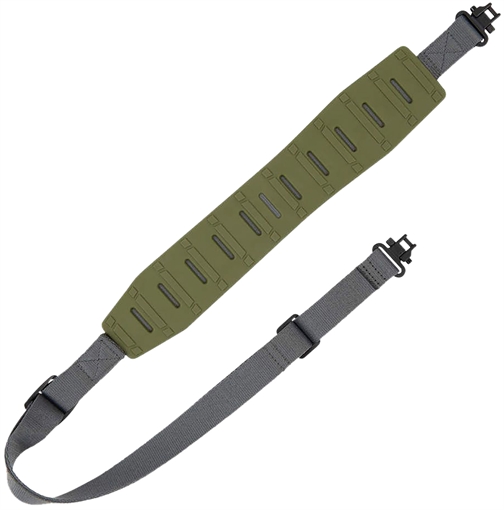 Picture of Allen Company Baktrak Kling Sling, Rubber, Black and Green, Includes Swivels 8533
