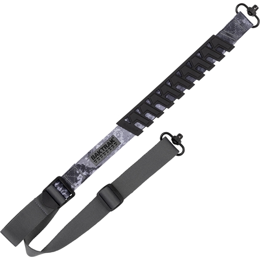 Picture of Allen Company TRAK Web Sling, Molded BAKTRAK Pad, Matte Finish, Veil Gray, Includes Sling Swivels 8539