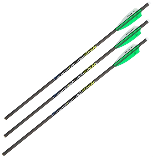 Picture of Allen XD300 Crossbow Bolts Black 20" Carbon Fiber 3 Pack 93230