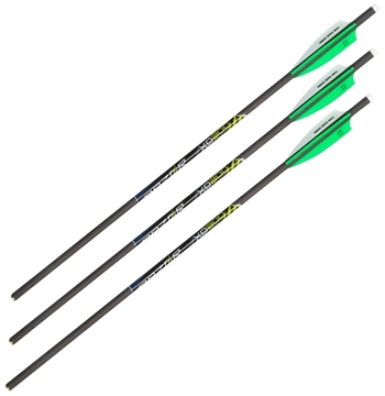Picture of Allen XD300 Crossbow Bolts Black 20" Carbon Fiber 3 Pack 93230