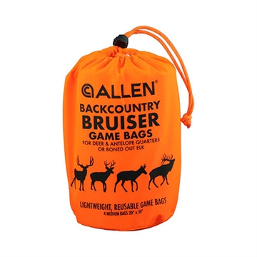 Picture of Allen BackCountry Bruiser Deer Game Bag Set Orange Polyester 4 Bags 6591