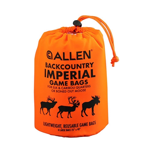 Picture of Allen BackCountry Imperial Elk Game Bag Set Orange Polyester 4 Bags 6590