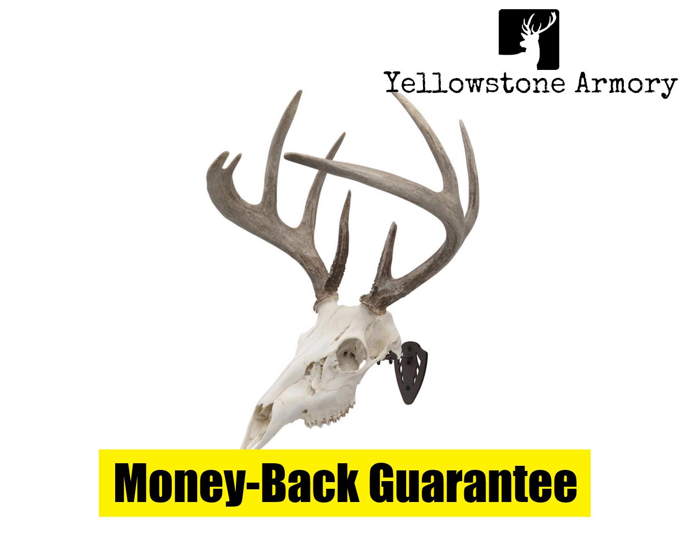 ALLEN COMPANY EZ MOUNT SKULL HANGER BROWN 7228-img-0