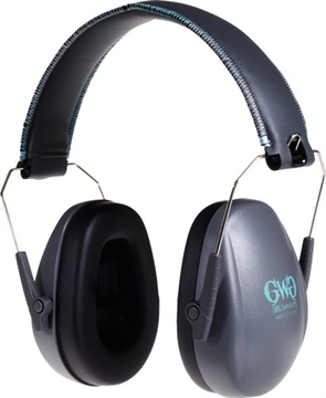 Picture of Allen Girls With Guns Assure Low-Profile Earmuffs Gray/Teal/Black -NRR 23db 2319