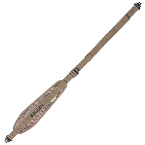 Picture of Allen Gunnison Neoprene Sling with Swivels Tan with Mossy Oak Camo 8366