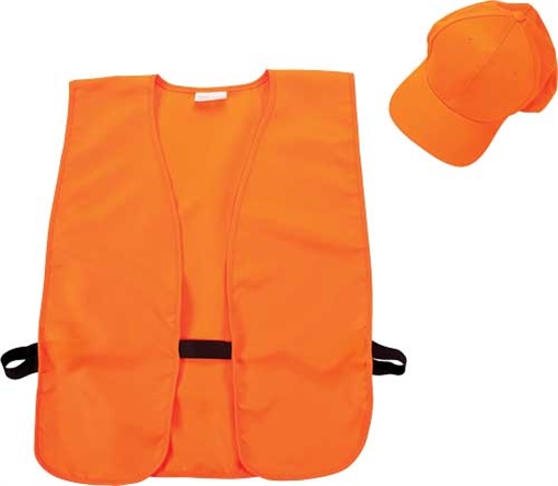 Picture of ALLEN HAT & VEST COMBO BLAZE ORANGE VEST M-XL HAT FITS MOST 17555