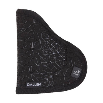 Picture of Allen Spiderweb In-The-Pocket Conceal Carry Holster Size 04 Black Nylon w/Web Grip Pattern fits Sig P238, P938 & S&W M&P Bodyguard Ambidextrous 44904