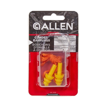 Picture of ALLEN DLX EAR PLUG W/CORD, SM CASE 2293