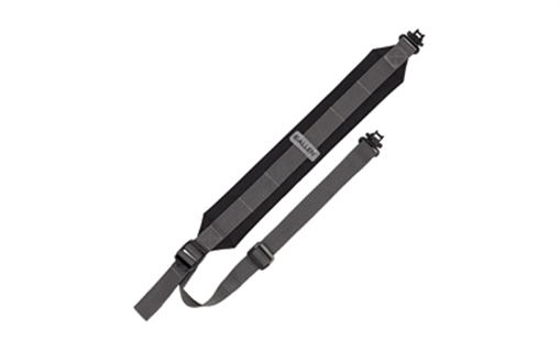 Picture of Allen Company Endura Sling, Rugged Fabric Construction, Matte Finish, Black and Gray, Includes Sling Swivels 8545