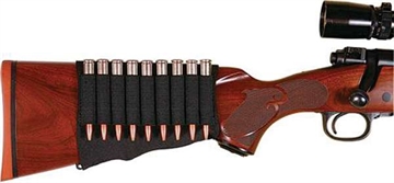 Picture of Allen Allen Elastic Buttstock Shell Holder Black for Rifles 206