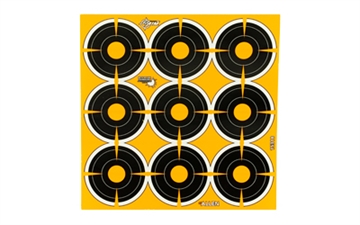 Picture of THE ALLEN COMPANY, INC. AIM ADHESIVE SPLASH 2IN BULLSEYE 12 SHEETS 108 PIECES 15318