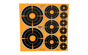 Picture of THE ALLEN COMPANY, INC. AIM ADHESIVE SPLASH BULLSEYE VARIETY PACK 1IN 72 2IN 36 3IN 24 15254