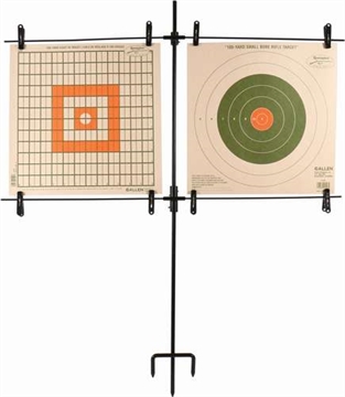 Picture of Allen Company EZ-Aim Paper Target Stand Holder, Black 15295