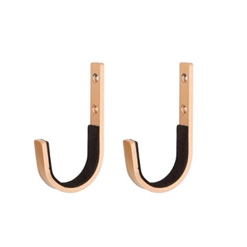 Picture of Allen Stronghold Steel Hooks Brass/Gold 2/ct 5650