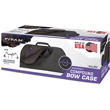 Picture of Allen Allen Titan Boxed Bow Case Purple 6096A 026509063919