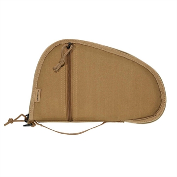 Picture of Allen Torrey Handgun Case Coyote Tan Polyester, Small Accessory Pocket, Muzzle Pocket & Lockable Zipper 10.50" x 6.50" Exterior Dimensions 3613