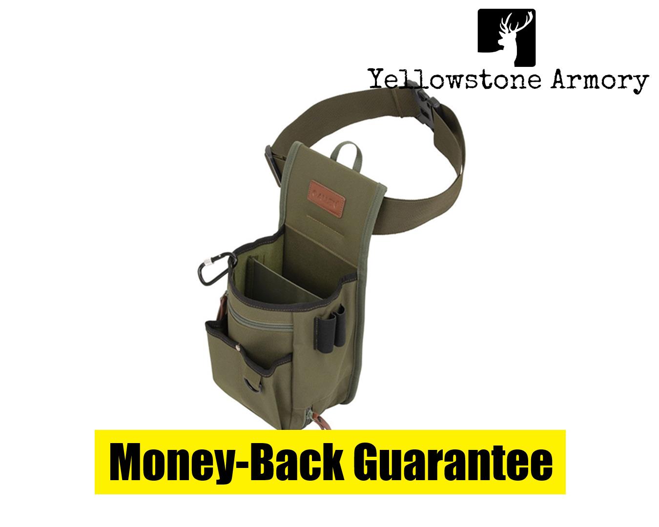 Allen Triumph Double Compartment Shell Bag Olive Green 8328-img-0