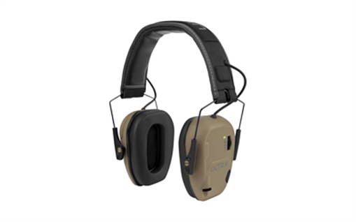 Picture of Allen Company ULTRX Bionic E-Muff, Electronic Earmuff, NRR 22dB, Rubberized Protective Coating, Flat Dark Earth 4145