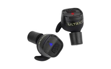 Picture of Allen Company ULTRX Bionic Fuse Ear Buds, Electronic Ear Plug, NRR 24dB, Bluetooth 5.3, Rechargeable, Black, Includes Charging Case, 2 Sizes of Foam and 2 Sizes of Silicone Inserts for Custom Fit 4111