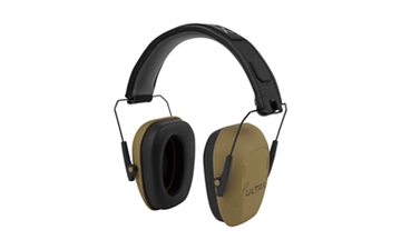 Picture of Allen Company ULTRX Shield Passive Muffs, Earmuff, NRR 23dB, Flat Dark Earth 4106