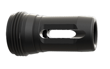 Picture of ALLEYCAT Spookey 1, A1 Flash Hider, 556NATO, Threaded 1/2X28, Nitride Finish, Black ACSP1A1