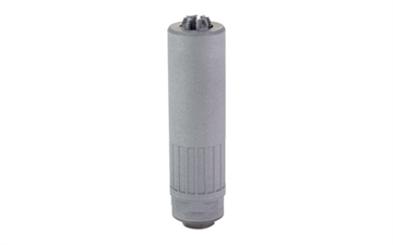 Picture of ALLEYCAT 556 Titanium HUB, Rifle Suppressor, 556NATO, Matte Finish, Black, Titanium Construction, Includes Direct Thread HUB Adaptor AC556HUBTi