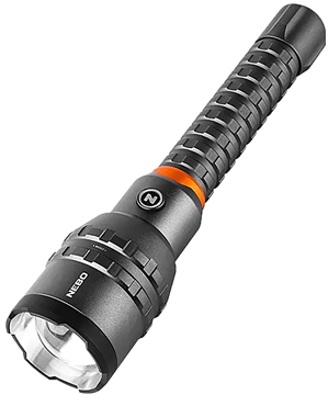 Picture of Alliance Consumer Group Davinci 12000L Flashlight Black Anodized 300/3,000/7,000/12,000 Lumens White LED NEBFLT1043