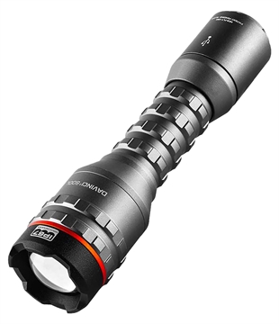 Picture of NEBO Davinci 800L Flashlight Gray 100/400/800 Lumens White LED NEBFLT1063