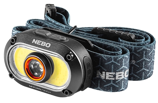 Picture of NEBO Mycro 500+ Rechargeable Headlamp Black | NEBHLP1005