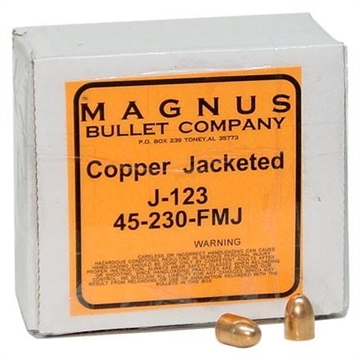 Picture of Allstar/Magnus Bullets .45 ACP .451" 230 gr FMJ 500/ct J-123-500