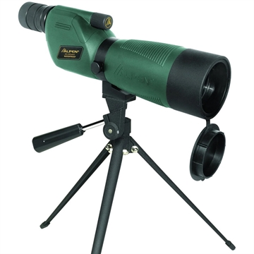 Picture of Alpen Optics Alpen Kodiak Spotting Scope 20-60X60 Waterproof, Case, Tripod Green 742N 637148107416