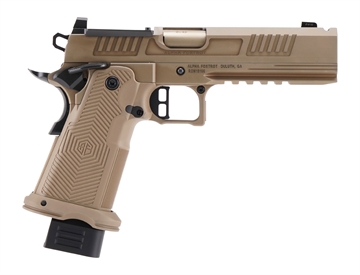 Picture of Alpha Foxtrot AA39X1EIH-XDFE19 AF1911 Romulus 9mm Luger 20+1 5" Black Ported Barrel, Satin DLC Stainless Steel Optic Ready/Serrated Slide & Frame w/Beavertail & Picatinny Rail, RMR/RMSc Footprint