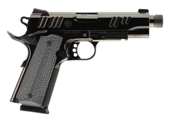 Picture of ALPHA FOXTROT AF1911-E HGA 10MM 5IN THREADED BBL POLISHED BLACK DLC 7RD NOVAK SIGHTS AA01X2ENB-PDBK07