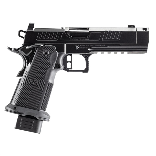 Picture of Alpha Foxtrot AF1911-ROMULUS Handgun 9mm Luger 20rd Magazines(5) 4.25'' Threaded Comp Barrel Black polished DLC AA39X1CIG-PDBK20 PROM-NVC