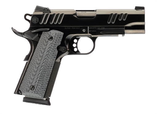 Picture of ALPHA FOXTROT AF1911DS HGA 9MM 4.25IN BBL POLISHED BLACK DLC 15RD AA03X1CRD-PDBK15