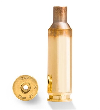 Picture of Alpha Munitions Ultra Premium Unprimed Brass Cartridge Cases 6mm GT Brass 100/Box AM6GT100