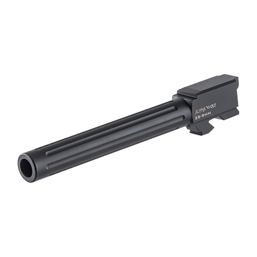Picture of Lone Wolf Dist. ALPHAWOLF BARREL CONVERSION M35 TO 9MM NON-THREADED SS BLACK AW-359N