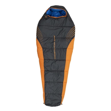 Picture of Alps Mountaineering Blaze 0� Regular Sleeping Bag 32x80 Charcoal/Orange 4551111