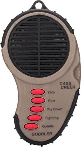 Picture of Cass Creek Ergo Electronic Spring Gobbler Attracts Turkeys, Camo Plastic Includes Belt Clip 041