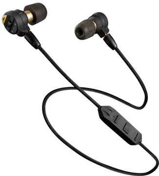 Picture of Pro Ears Stealth Elite 28 dB Behind The Head Black Adult 1 Pair Includes Attachable Bluetooth Lanyard PEEBBLKE