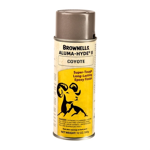 Picture of Brownells ALUMA-HYDE II, MATTE COYOTE BROWN, 12 OZ AEROSOL 1A29S801A1